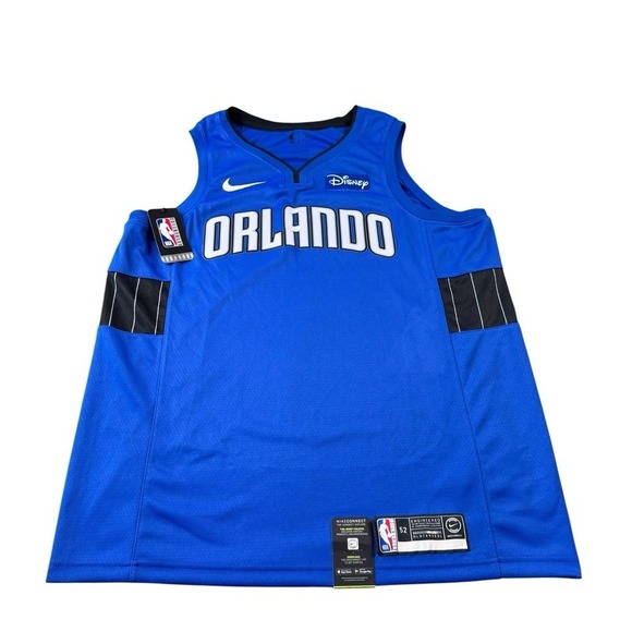 Nike Engineered Orlando Magic Blue Blank Swingman Jersey Size 52NWT